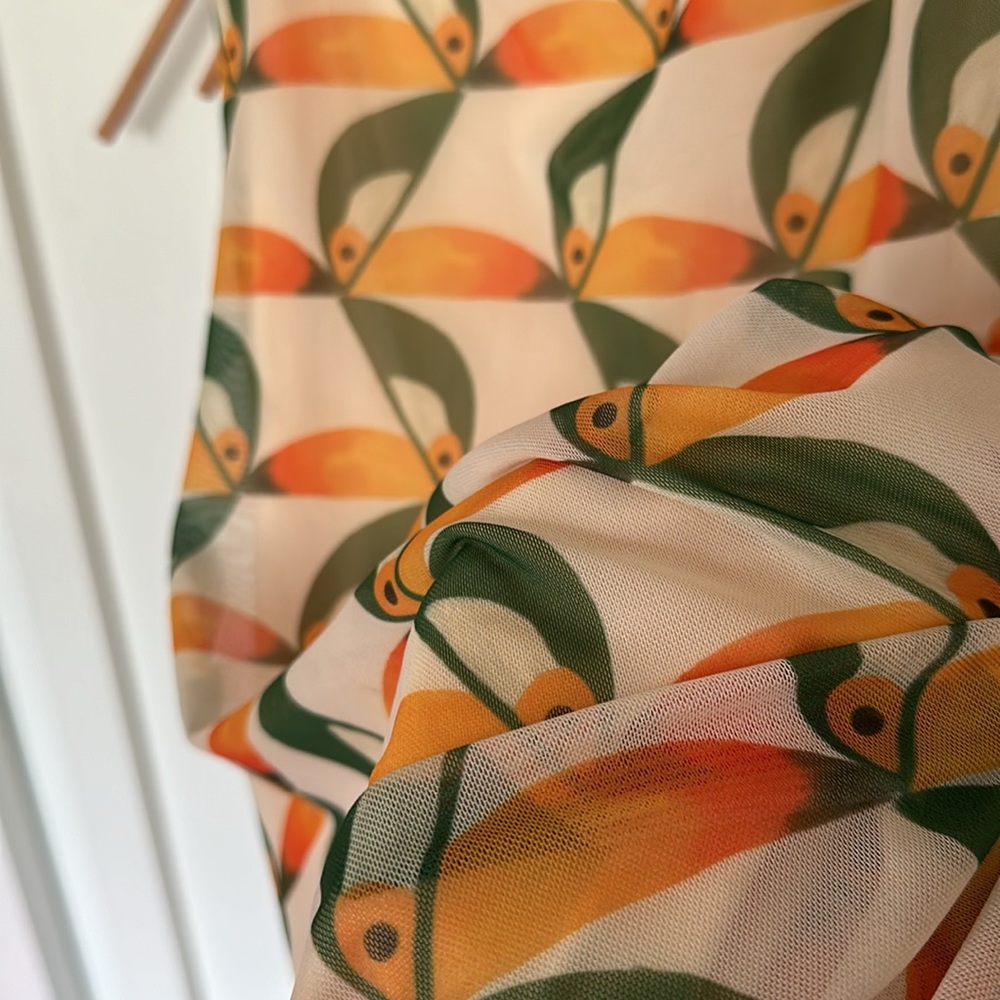 Farm Rio toucan dress NWT - Picture 3 of 8
